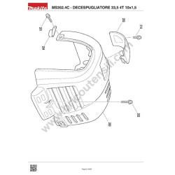 Dolmar Spare Parts for Bruschcutter MS352.4C