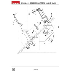 Ricambi Dolmar per Decespugliatore MS352.4C