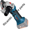 Bosch Spare Parts for Cordless Angle Grinder GWS 18 V-LI