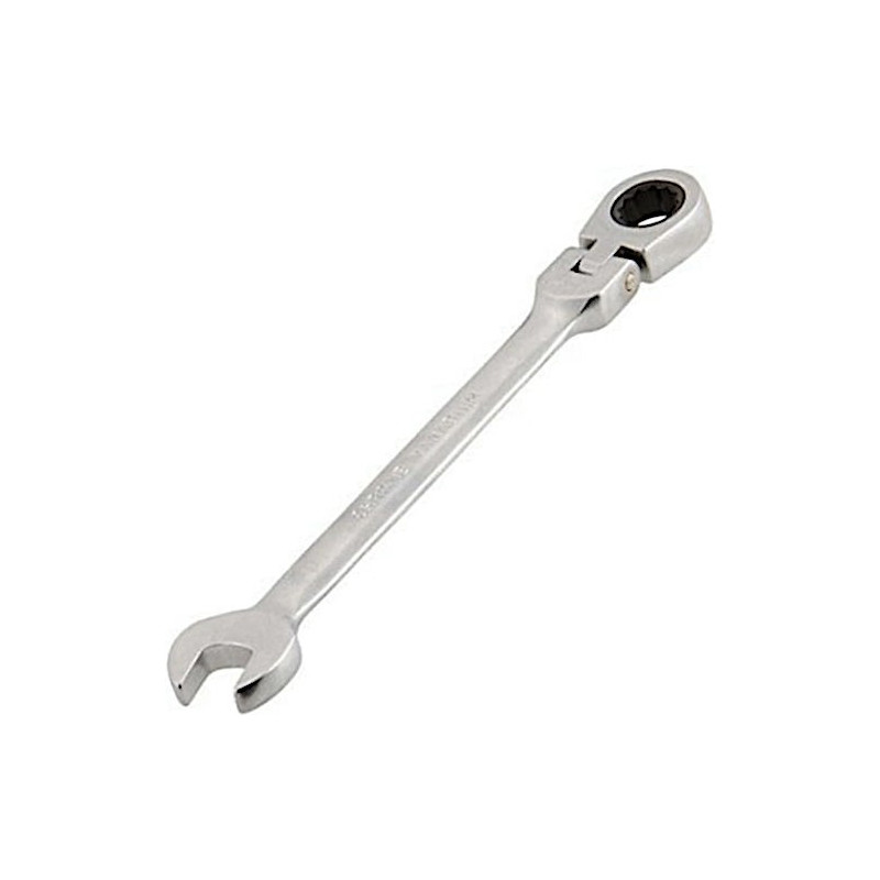 Ratchet Combination Wrench with Twists Head