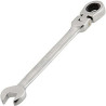 Ratchet Combination Wrench with Twists Head