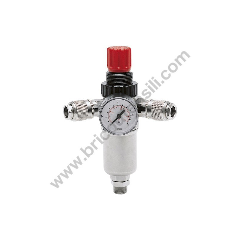 Riduttore di Pressione 1/2" per Compressori ABAC - BALMA