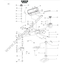 Femi Parts for Drill Press DP12-921 - 8086128