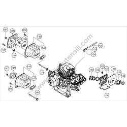 Tanaka Spare Parts for Chainsaw ECV5601