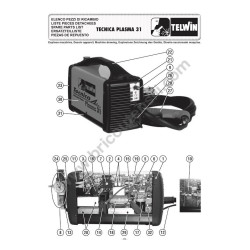 Ricambi Telwin per Saldatrici Inverter Force