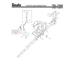 Tanaka Spare Parts for BackPack Blower TBL-7600R