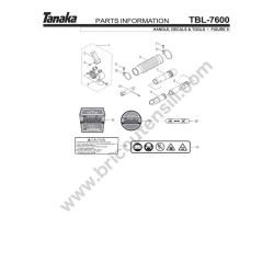 Ricambi Tanaka per Soffiatore TBL-7600R