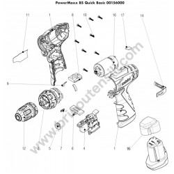 Ricambi Metabo per Smerigliatrici Angolari L 3709-L10-10-LE 9-10