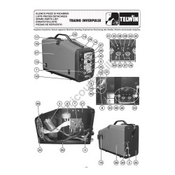 Telwin Parts for Welding Machine Inverpulse Drive