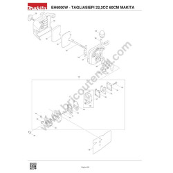 Ricambi Makita per Tagliasiepi EH6000W