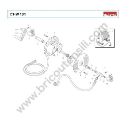 Makita Spare Parts for Pressure Washer HW131