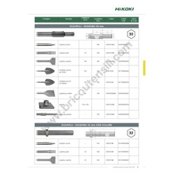 SDS-MAX Original Chisel Hitachi - Hikoki