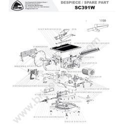 Stayer Spare Parts for Mitre Saw SC391W
