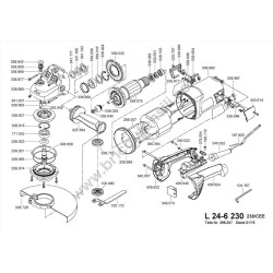 Flex Spare Parts for Angle Grinder L 24-6 230