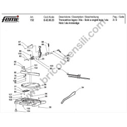 Femi Spare Parts for Mitre Saws 732-8420023