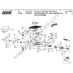 Ricambi Femi per Troncatrice per Legno TR240-8426123