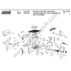 Femi Spare Parts for Mitre Saw for Wood TR 245-8426126