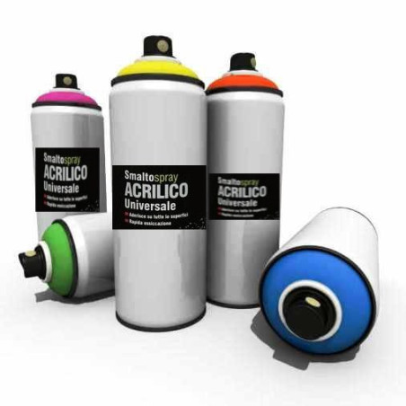 Universal acrylic enamel spray