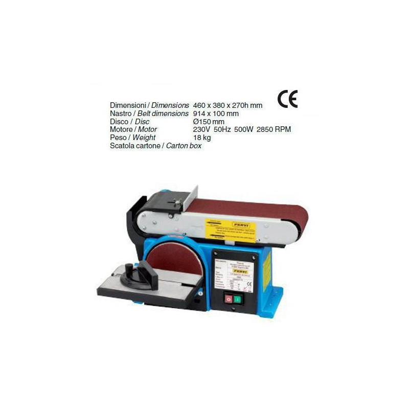 Tilting Bench Belt Sander 0505