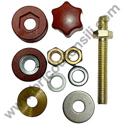 Red Charging Clamp Kit for Inverter Telwin MAXIMA 160 Synergic