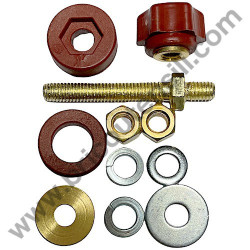 kit Morsetto di Cartica Rosso per Inverter Telwin MAXIMA 160 Synergic