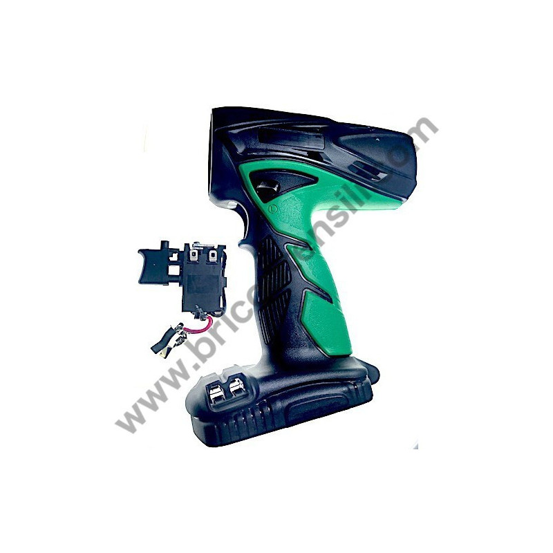 Housing + Switch Set for Cordless Drill HITACHI DV14DCL2