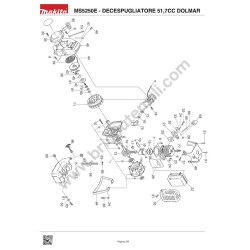 Dolmar Spare Parts for Brusch Cutter MS5700C