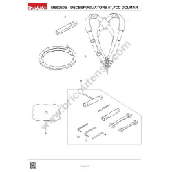 Ricambi Dolmar per Decespugliatore MS5700C