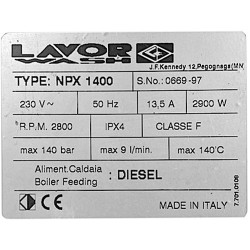 Pistola S’09C 6.001.0073 con Attacco Rapido per idropulitrici Lavor