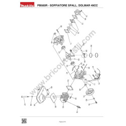 Ricambi Dolmar per Soffiatore PB500R