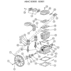 ABAC Parts for Pump Unit B3800 - NS18