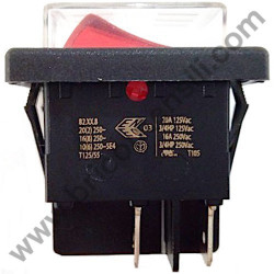 ON/OFF Red Switch for Vacuums Rurmec 35/1100-50/1300C