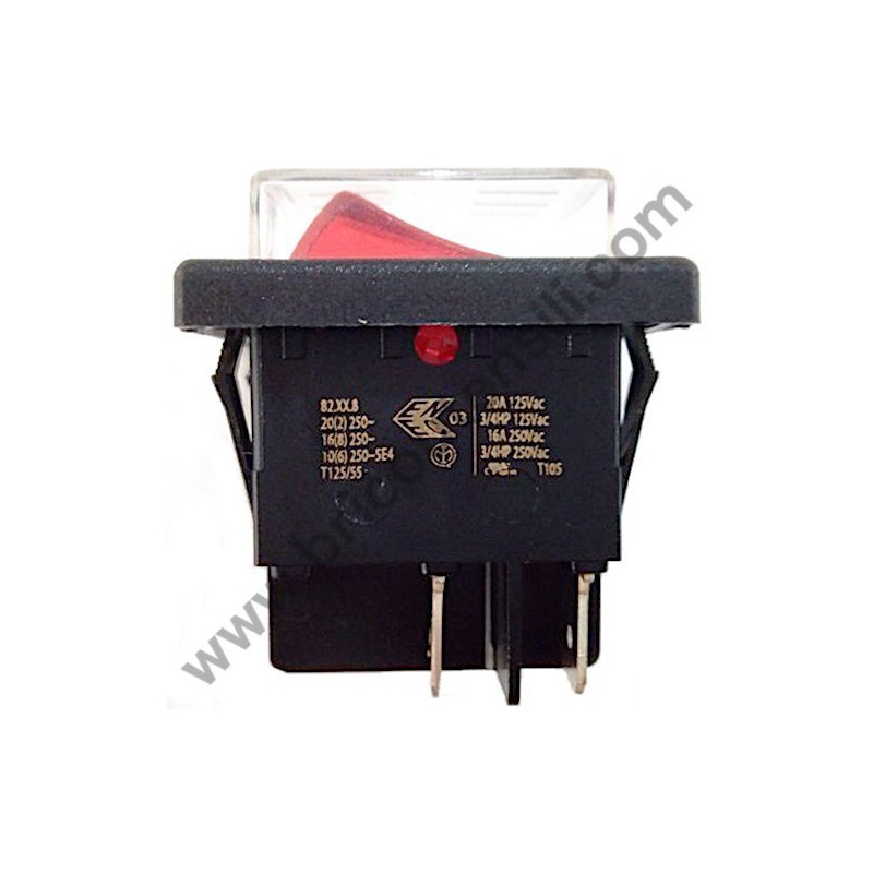 ON/OFF Red Switch for Vacuums Rurmec 35/1100-50/1300C