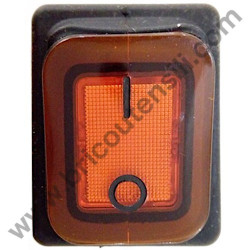 Auto/Man Yellow Switch for Vacuums Rurmec 35/1100-50/1300C