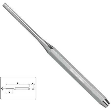Steel pin punches 6x180