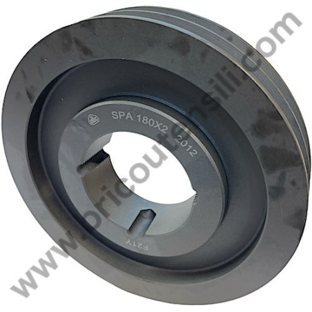 Kit Puleggia D180-2A-38 per Compressori ABAC - BALMA