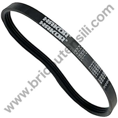 Poli-V Belt PJ307 for Pump Units ABAC - BALMA OL195 - OM195