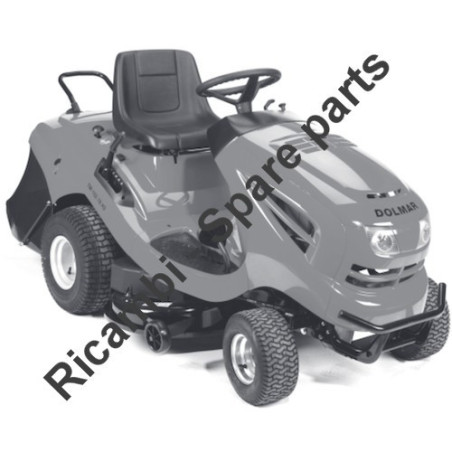Dolmar Spare Parts for Lawn Tractor TM102.17H