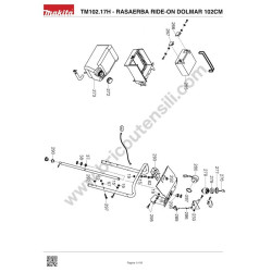 Dolmar Spare Parts for Lawn Tractor TM102.17H