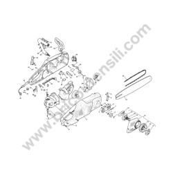 Ricambi Stiga per Elettrosega SEV 2416 Q - Esploso
