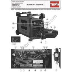 Ricambi Telwin per Taglio Plasma Technology Plasma 60 XT - 1
