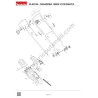 Ricambi Makita per Rasaerba Elettrico ELM4120 - Esploso