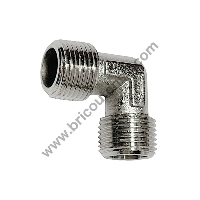 Fitting L 1/4"-1/4" for Compressor Fiac Stratos 24