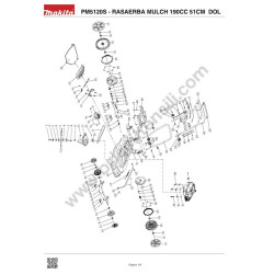 Ricambi Dolmar per Rasaerba PM5120S - Esploso