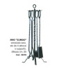 Set Fireplace Wrought Iron mod. "Zurigo"