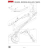 Ricambi Makita per Decespugliatore Spalleggiato EM4350RH - Esploso -1