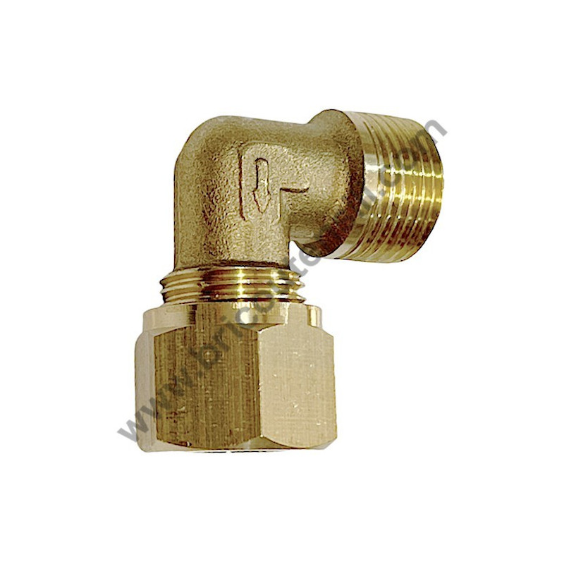 Elbow 3/8 M for Pump Units ABAC L20 - FC2