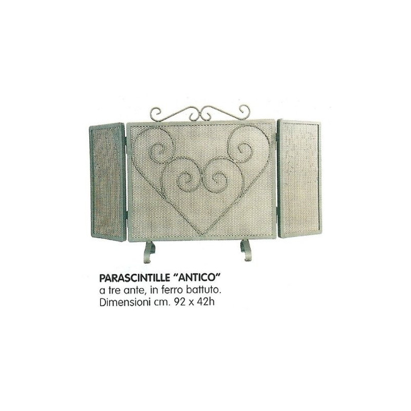 Parascintille in Ferro Battuto mod."Antico"