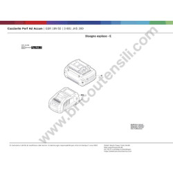 Ricambi Bosch per Trapani Avvitatori a Batteria GSR 10,8 V-LI-2
