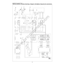 Ricambi Telwin per Inverter SUPERIOR TIG 322 AC/DC HF/LIFT 400V - Schema Elettrico